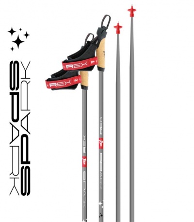 Лыжные палки REX Spark, 50% углеволокно - купить