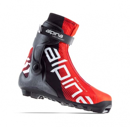 Гоночные лыжные ботинки Alpina для конькового хода, модель ELITE 3.0 SKATE JR - купить