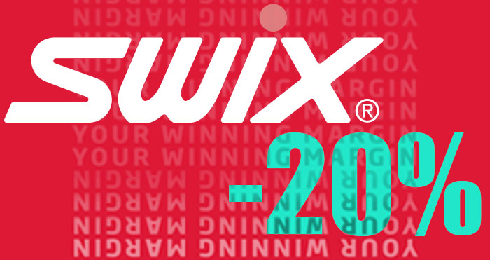 Скидка на продукцию SWIX - 20%! Скидка на продукцию SWIX - 20%!
