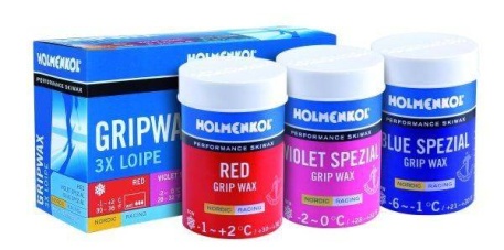 Набор из трех мазей держания: (Красная, Фиолетовая специальная, Синяя специальная)  - купить