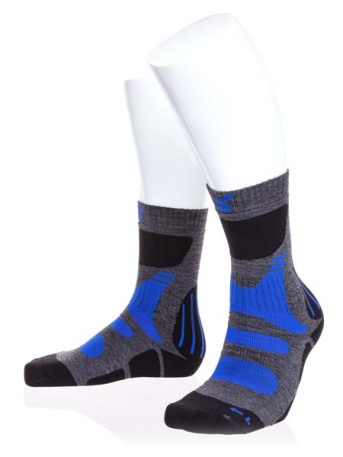 Носки Spring Warm Evolution, серый-синий-чёрный - купить