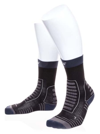 Носки Spring Trekking Lite 2.0, чёрные - купить