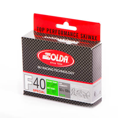 Ультравысокофторовый парафин F40 SPECIAL, зеленый, 60 г - купить