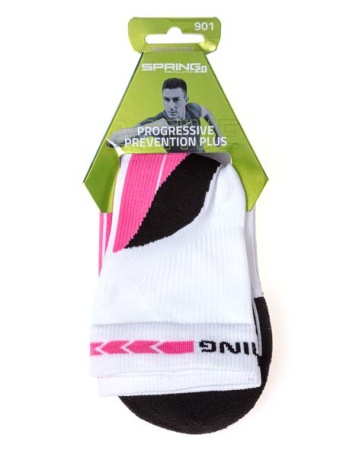 Носки Spring Progressive Prevention Plus, белый-чёрный-розовый - купить