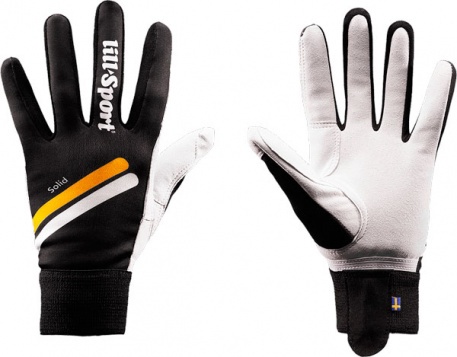 Гоночные перчатки Lillsport, модель Solid Black - купить