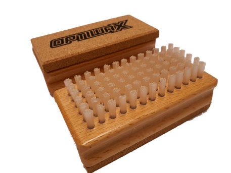 Щетка белый нейлон/пробка Optiwax - купить