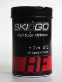 Фторовая мазь держания Ski-Go HF Kickwax красная
