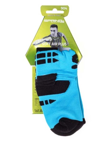 Носки Spring Soft Air Plus, синий-чёрный - купить