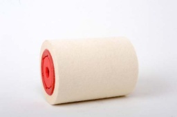 Роторная флисовая щетка для порошков жёсткая, 100 мм