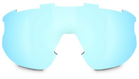 Запасная линза к очкам BLIZ модели Matrix Smallface, серая с голубым мультинапылением - купить