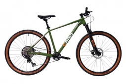 Велосипед CAPRIOLO MTB AL PHA 9.7, рама алюминий 17'', колёса 29'' (зелёный)