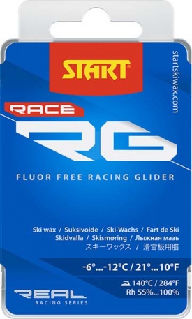 Гоночный бесфторовый парафин RG RACE синий, 60 г - купить