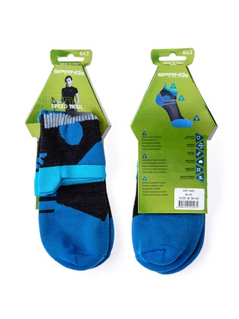 Носки Spring Thermal Speed Trail, синий-чёрный - купить