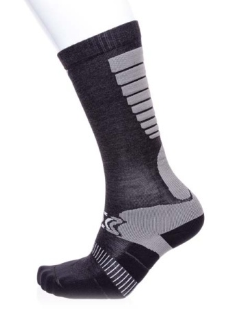 Носки Spring Exploration Long, чёрные-серые - купить