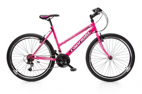 Велосипед CAPRIOLO MTB PASSION, рама сталь 19'', колёса 26'' (фиолетовый-белый) - купить