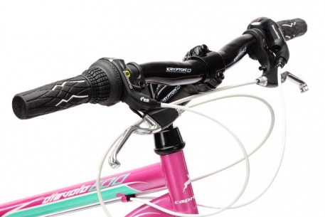 Велосипед CAPRIOLO MTB DIAVOLO DX 600, рама сталь 17'', колёса 26'' (розовый-бирюзовый) - купить