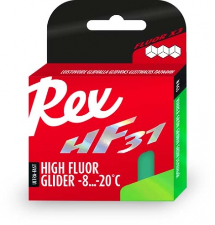 Высокофторовый парафин REX HF31 Racing Service Glider, 40г - купить