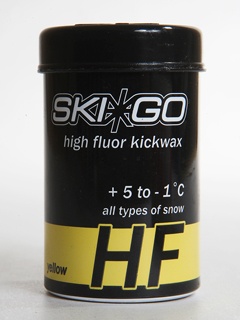 Фторовая мазь держания Ski-Go HF Kickwax желтая - купить