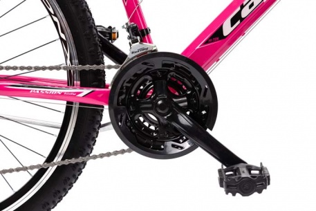 Велосипед CAPRIOLO MTB PASSION, рама сталь 19'', колёса 26'' (фиолетовый-белый) - купить