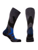 Носки Spring Winter Warm Evolution, серый-синий-чёрный - фото Носки Spring Winter Warm Evolution, серый-синий-чёрный