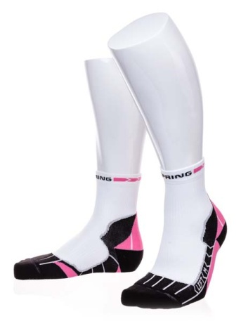 Носки Spring Progressive Prevention Plus, белый-чёрный-розовый - купить