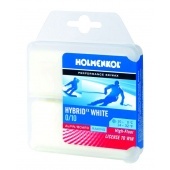 Высокофторовый парафин HYBRID White для горных лыж и сноубордов, 2х35г