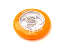 Колесо к лыжероллерам SWENOR модели Equipe R2, жесткость 78A (оранжевое) в сборе