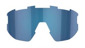 Запасная линза к очкам BLIZ модели Matrix Smallface, серая с синим мультинапылением