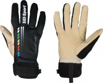 Гоночные перчатки Lillsport, модель Legend Guld Black