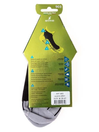 Носки Spring Speed Plus, белый-чёрный - купить