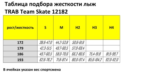 Лыжный набор SKITRAB TEAM SKATE с креплениями NIS Xcelerator Pro Skate - купить