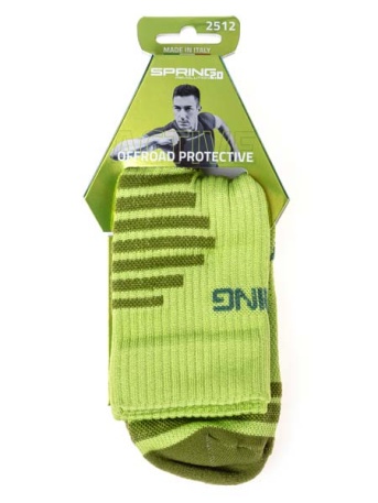 Носки Spring Offroad Protective, лайм - купить