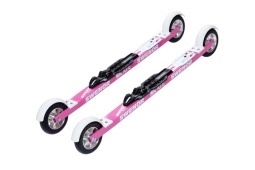 Лыжероллеры Swenor Skate Pink №2 для конькового хода с креплениями NNN