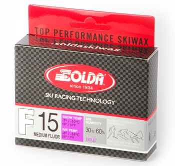 Среднефторовый парафин F15, фиолетовый, 60 г - купить