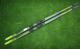 Лыжный набор: лыжи FISCHER AEROLITE SKATE 80 с креплениями, 176 см 