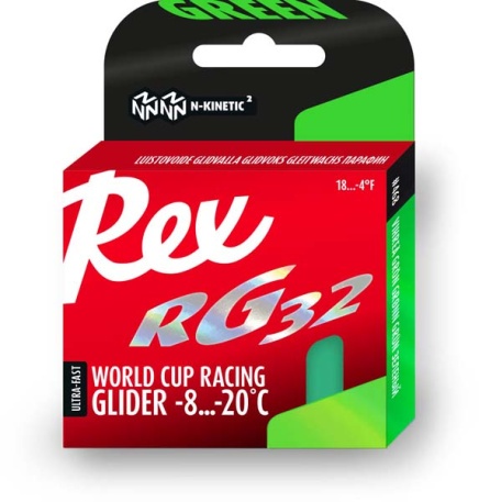 Гоночный парафин REX RG32 Green, 40г - купить