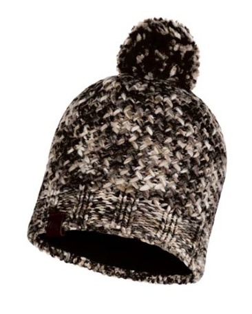 Шапка BUFF KNITTED & POLAR HAT MARGO BROWN TAUPE - купить
