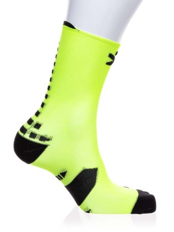 Носки Spring Soft Air Plus Long, лайм-чёрный - купить