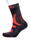Носки Spring Warm Evolution, серый-красный-чёрный