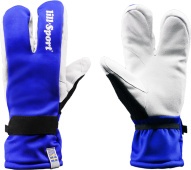 Трехпалые варежки Lillsport, модель Lobster Blue
