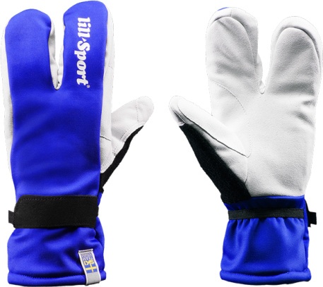 Трехпалые варежки Lillsport, модель Lobster Blue - купить