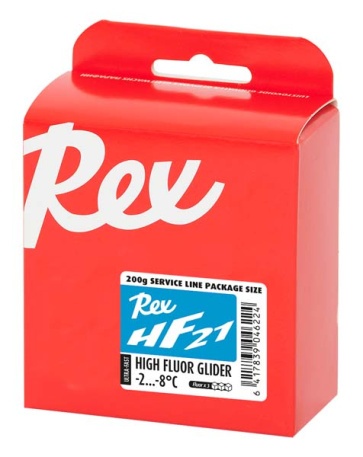 Высокофторовый парафин REX HF21 Racing Service Glider, 2x100г - купить