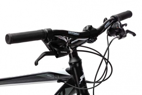 Велосипед CAPRIOLO MTB OXYGEN, рама сталь 19'', колёса 29'' (чёрный-серебристый-белый) - купить