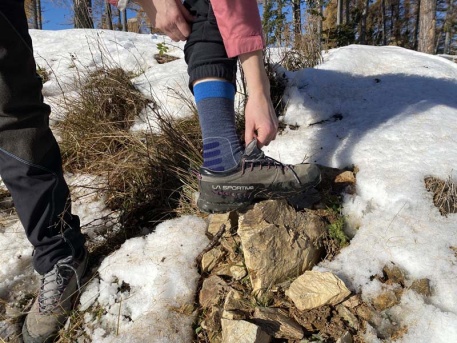 Носки Spring Trekking Lite 2.0, чёрные - купить