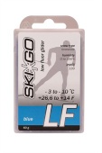 Низкофторовый парафин Ski-Go, синий, 60 г