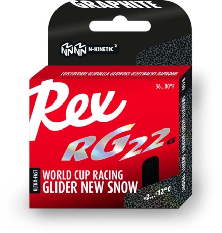 Гоночный парафин REX RG22G Graphite, 40г - купить