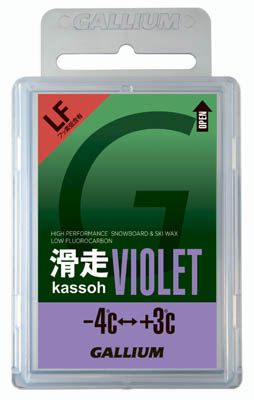 Низкофторовый парафин LF Kassoh, фиолетовый, 50г - купить
