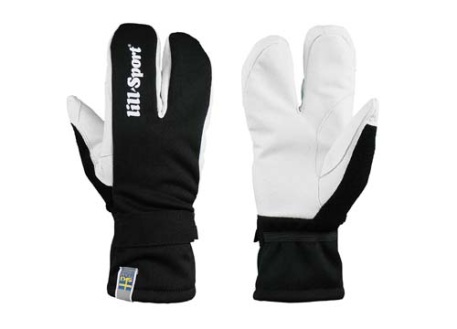 Трехпалые варежки Lillsport, модель Lobster Black - купить