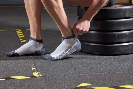 Носки Spring Speed Plus, белый-чёрный - купить