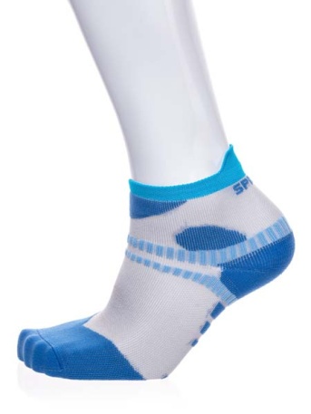 Носки Spring Speed Trail Endurance, белый-голубой - купить